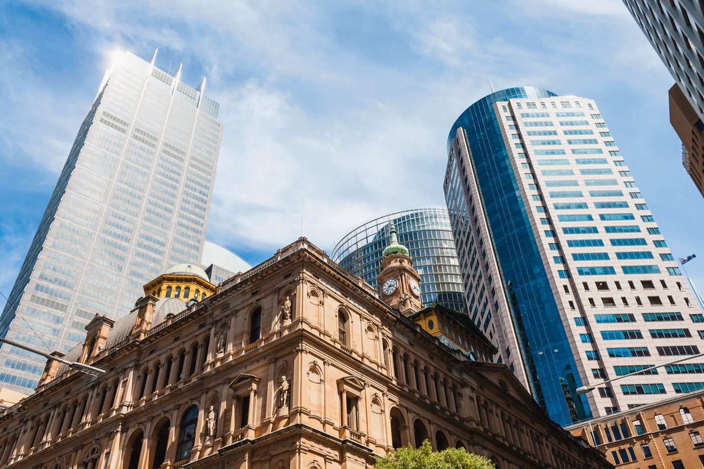 Sydney CBD financial district