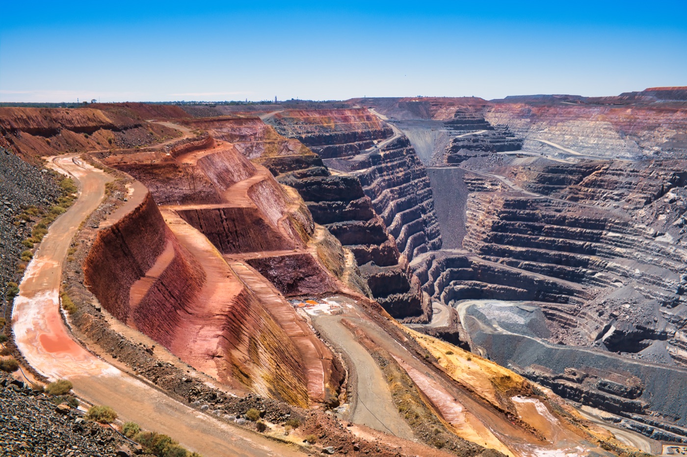 Australian open cut mine operations